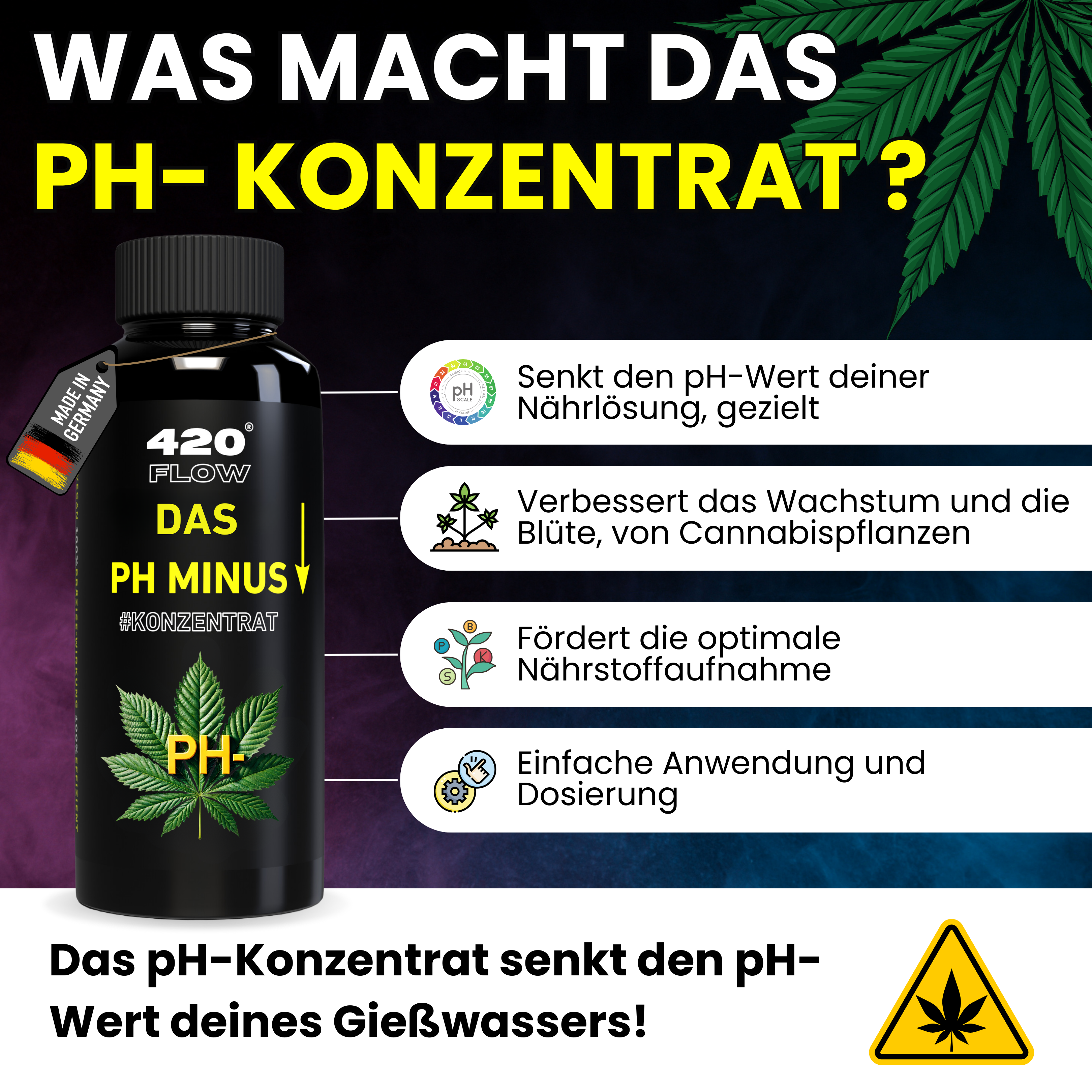 Das pH Minus & pH Plus Konzentrat Set