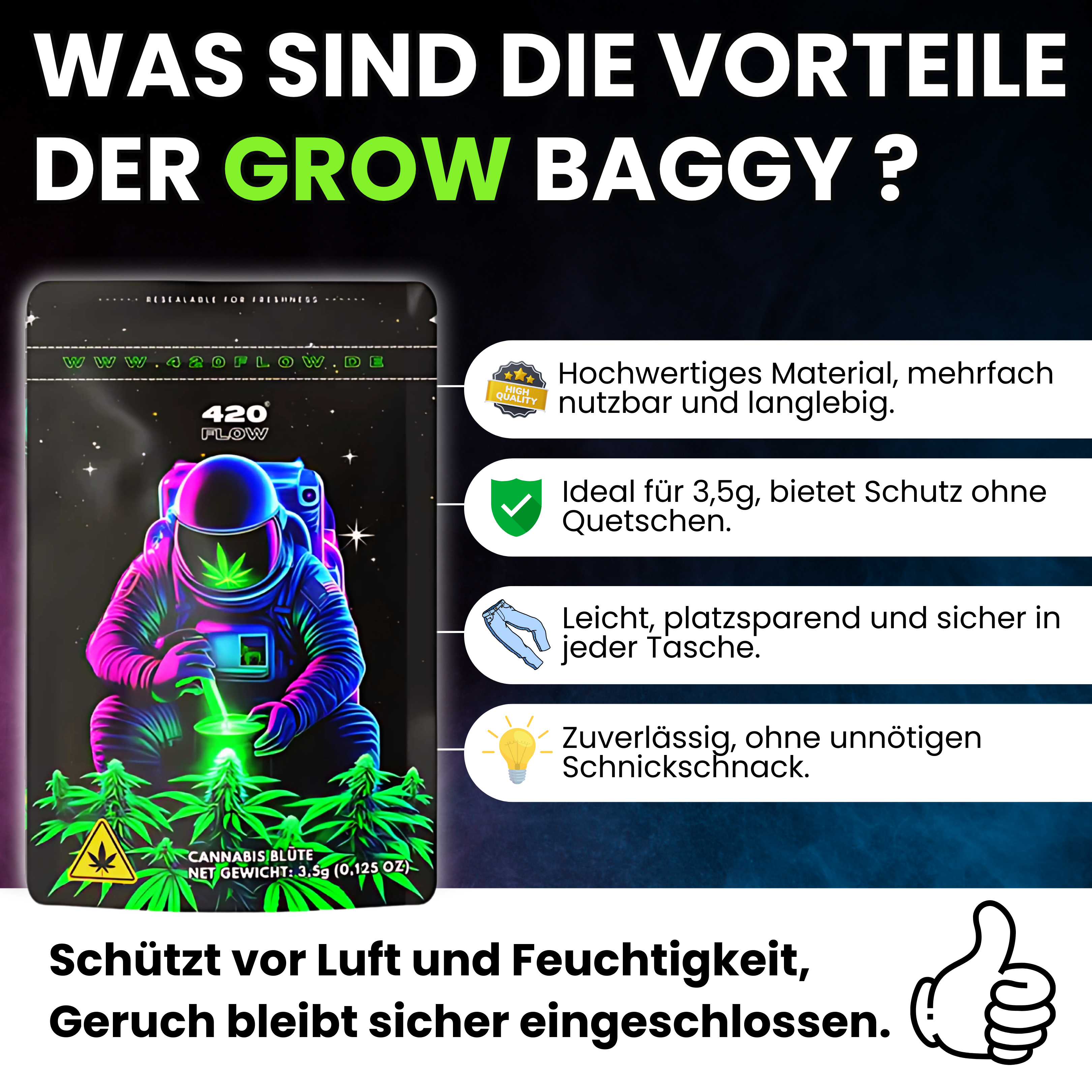 Die Grow Baggy Mixing 3,5g
