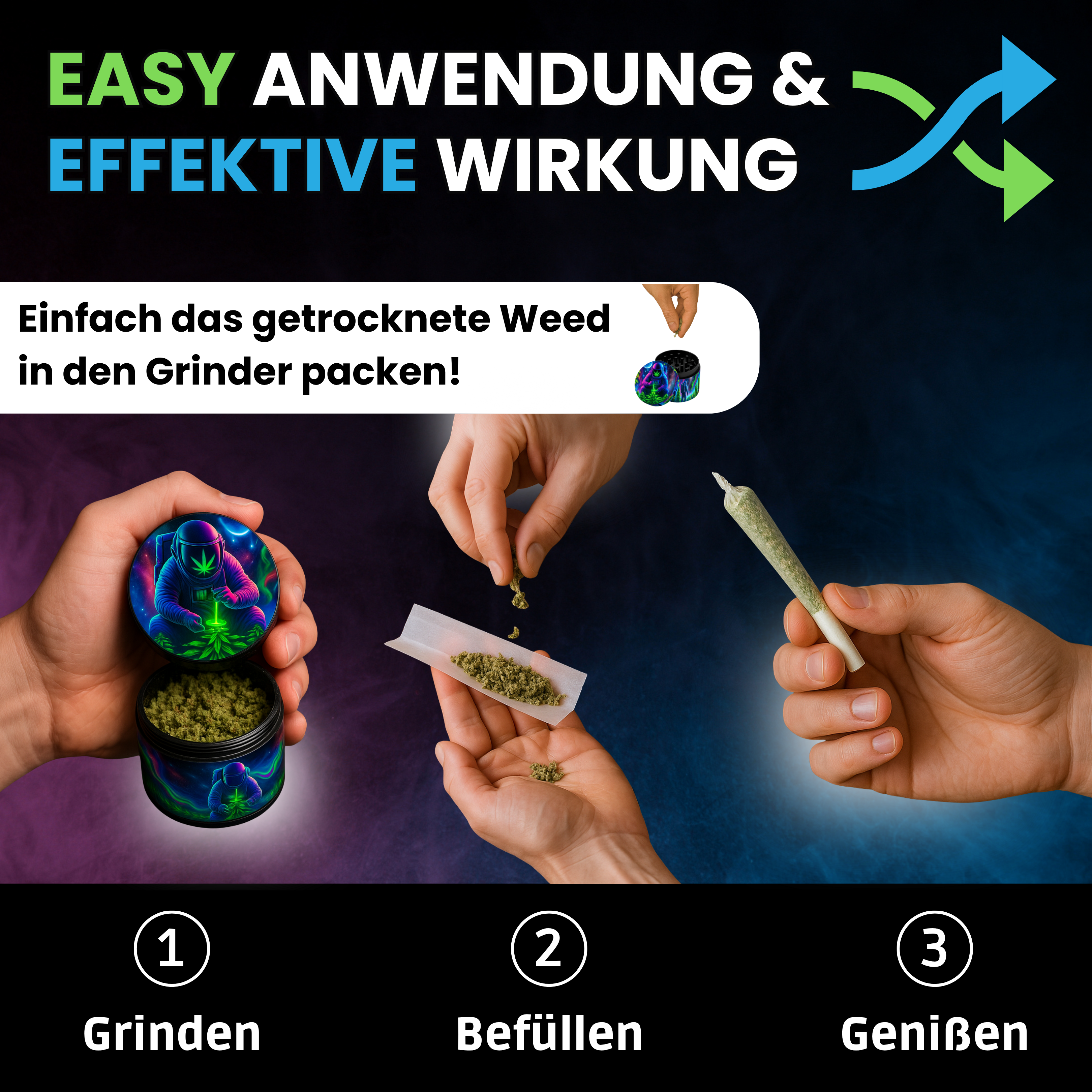 Der Mixing Astronaut Grinder