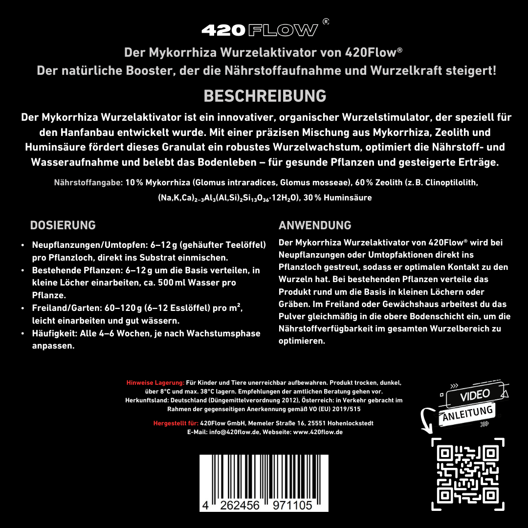 Der Mykorrhiza Wurzelaktivator