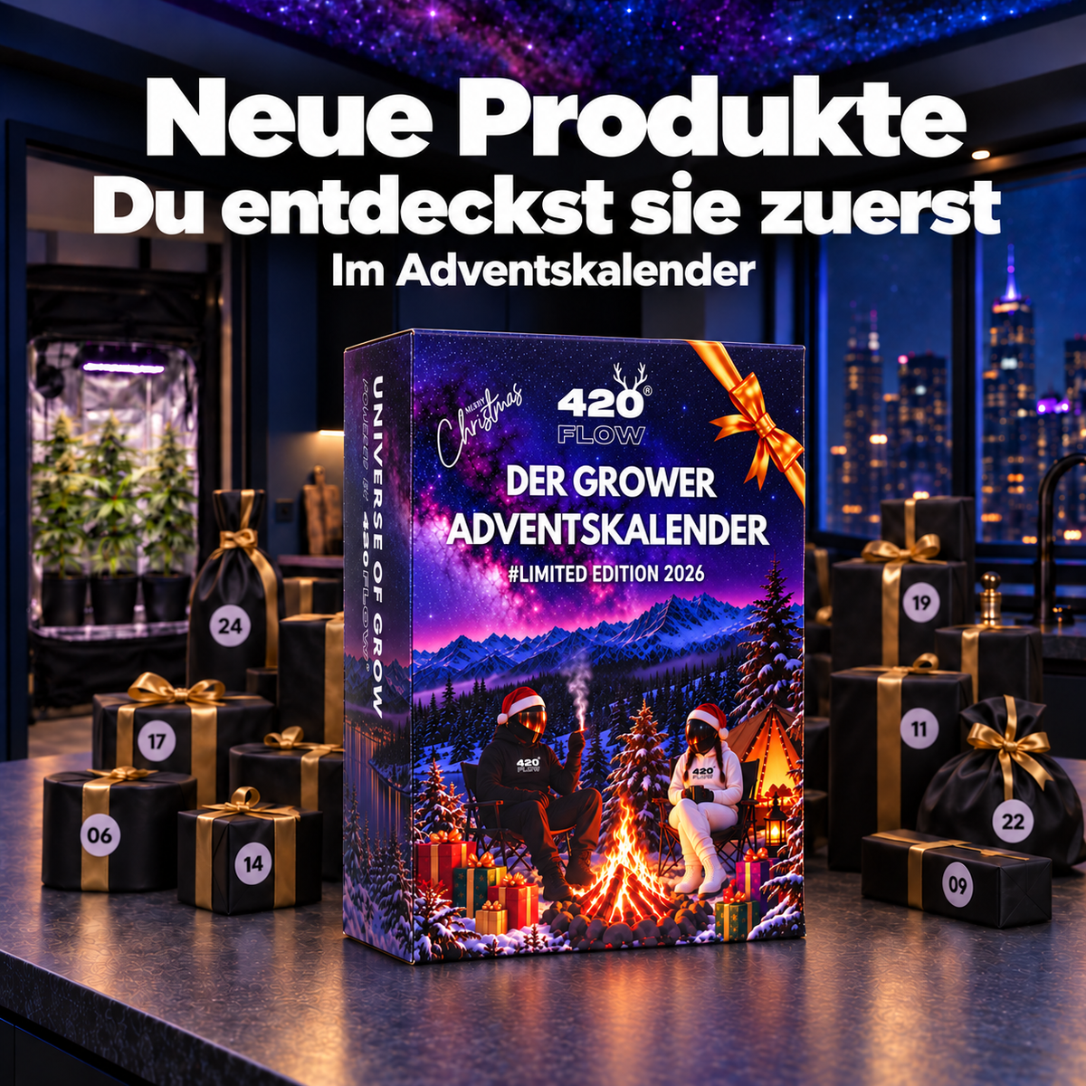 Der Grower Adventskalender 2026 - vorbestellen