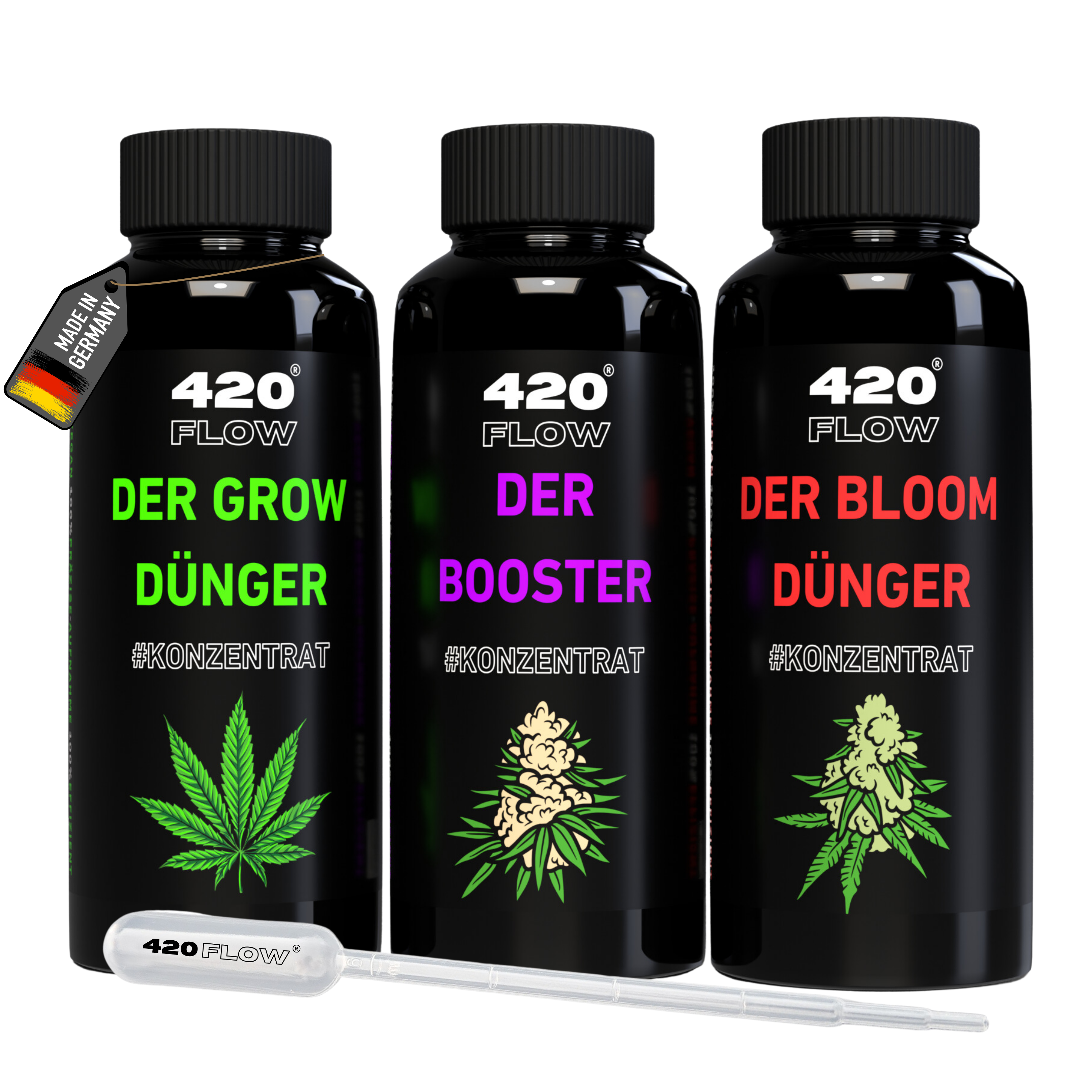 Das Starter Set Grow, Bloom & Booster