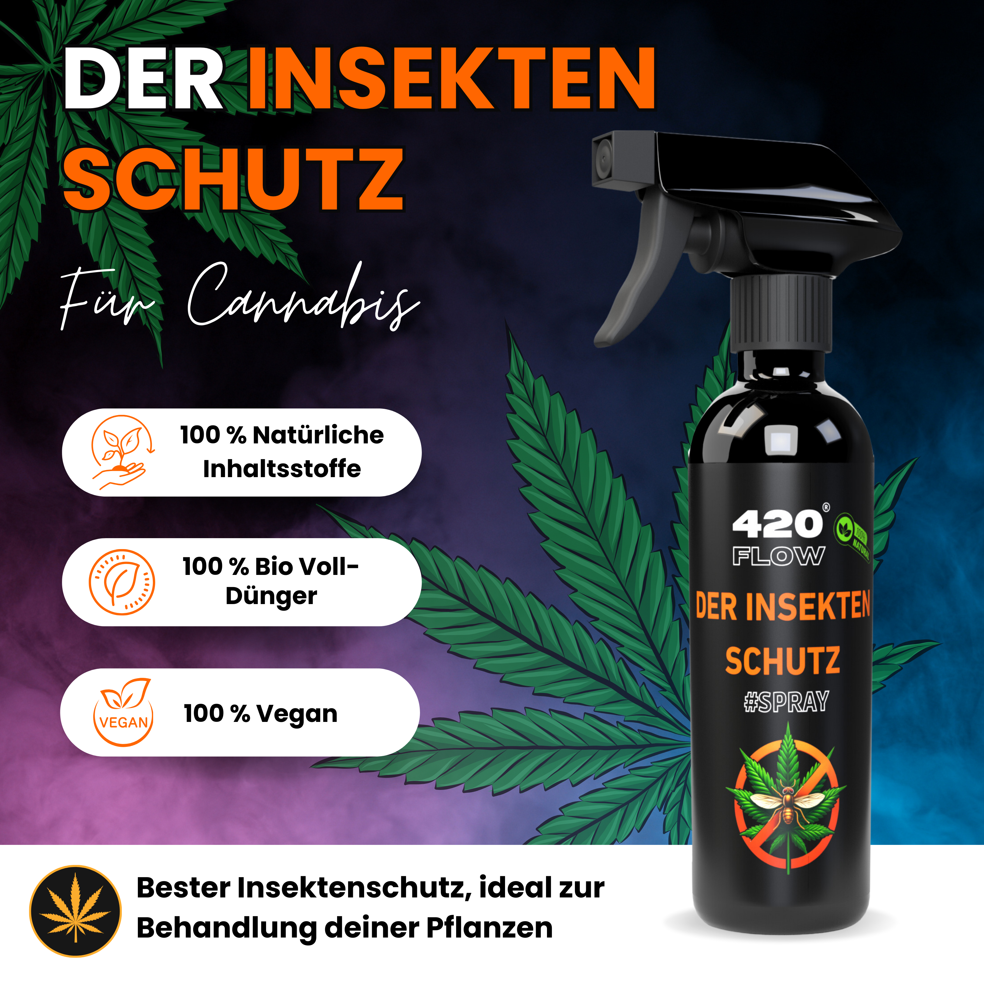 Der Insektenschutz - Neemöl Spray