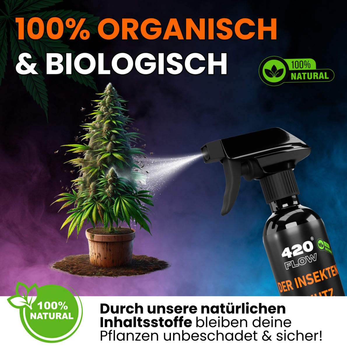 Der Insektenschutz - Neemöl Spray