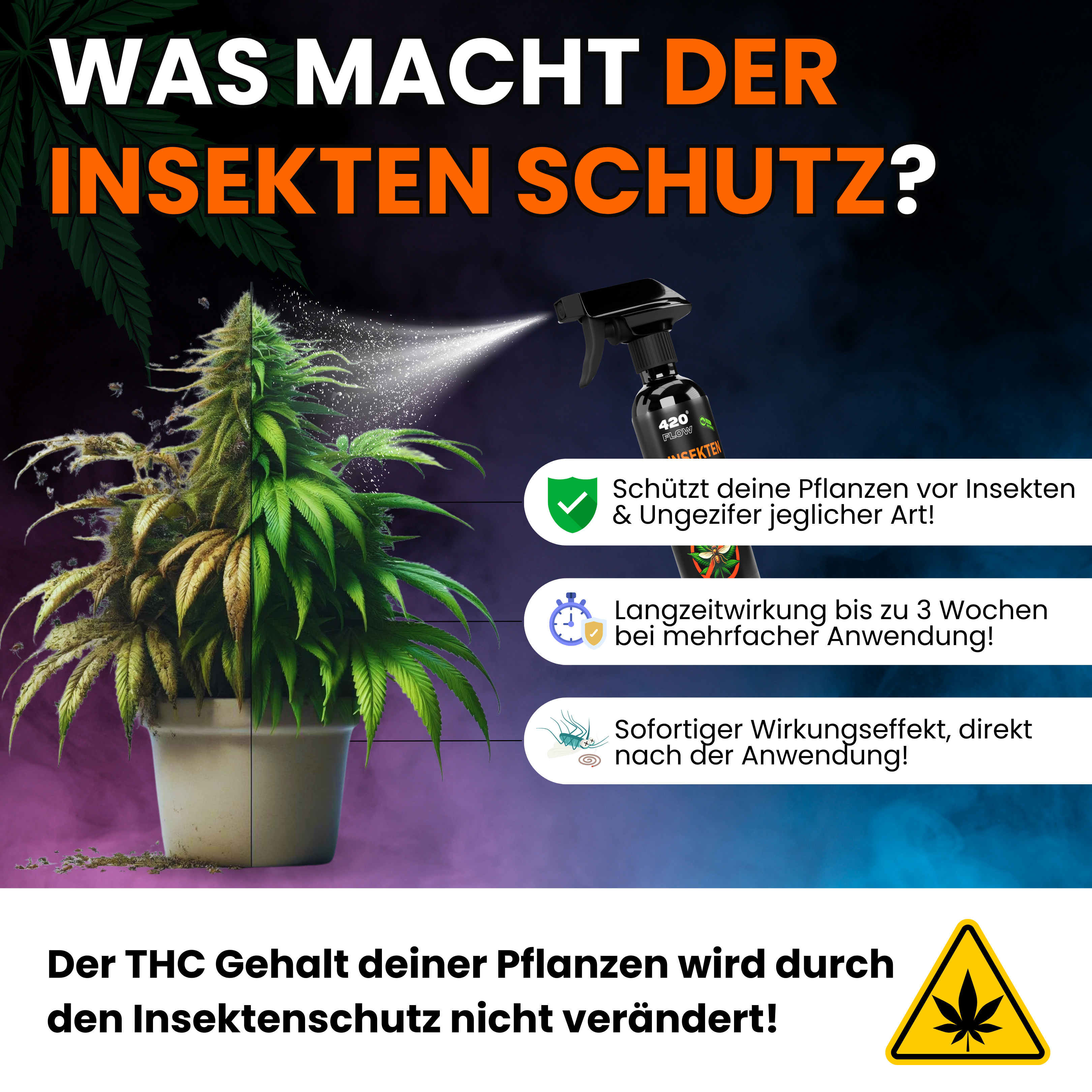 Der Insektenschutz - Neemöl Spray