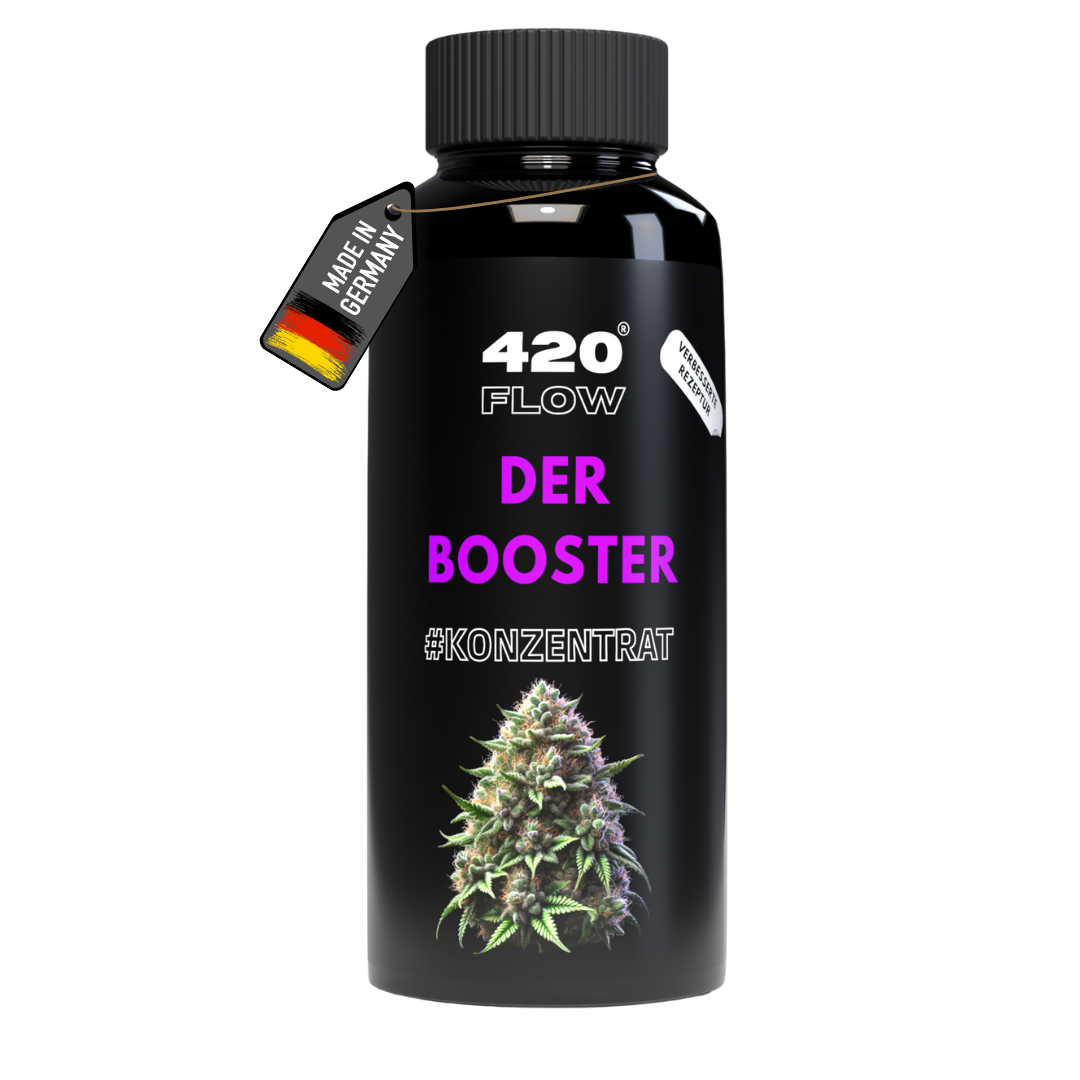 420flow Booster als Einzelprodukt – konzentrierter Blütendünger für Hanfpflanzen, Made in Germany mit verbesserter Rezeptur